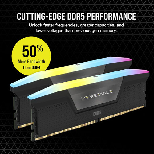 Corsair Vengeance RGB 16GB 5600MHz CL40 DDR5 Ram