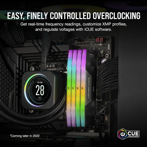 Corsair Vengeance RGB 16GB 5600MHz CL40 DDR5 Ram