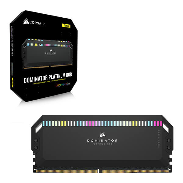 Corsair Dominator Platinum RGB 32GB (16GBx2) 5200MHz CL40 DDR5 RAM