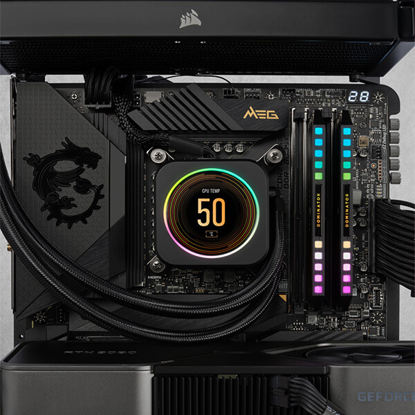 Corsair Dominator Platinum RGB 32GB (16GBx2) 5200MHz CL40 DDR5 RAM