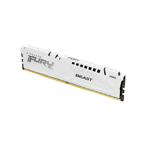 Kingston Fury Beast White 16GB 6000MHz CL30 DDR5 RAM