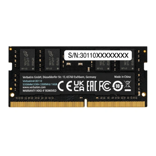 Verbatim 16GB 3200MHz DDR4 Laptop RAM