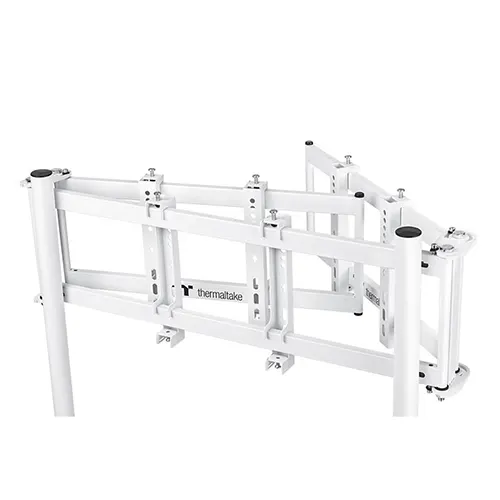 Thermaltake Triple Racing White Monitor Stand