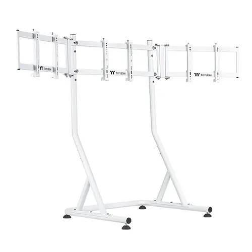 Thermaltake Triple Racing White Monitor Stand