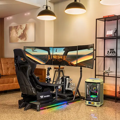 Thermaltake GF500 Flight Simulator Cockpit