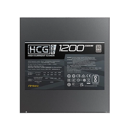 Antec HCG1200 PRO Platinum ATX 3.1 Fully Modular Smps