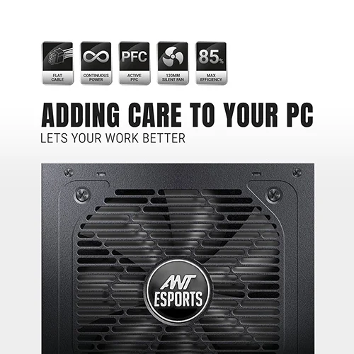 Ant Esports FG650 V2 650 Watt Fully Modular SMPS