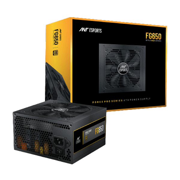 Ant Esports FG650 80 Plus Gold SMPS