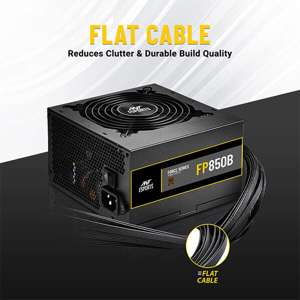 Ant Esports FP850B 850 Watt 80 Plus Bronze SMPS