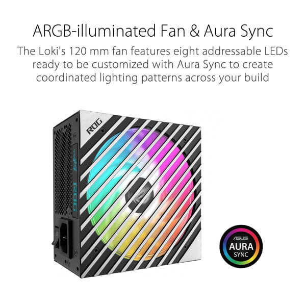 Asus ROG Loki SFX-L 750 Watt 80 Plus Platinum ATX 3.0 SMPS