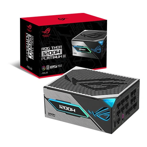 Asus ROG Thor 1200W Platinum III ATX 3.1 Fully Modular SMPS