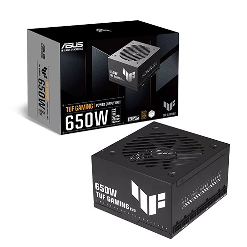Asus TUF Gaming EVO 650 Watt ATX 3.1 Fully Modular 80 Plus Bronze Smps