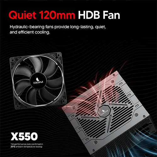 Coconut SM65 X550 Bronze 550 Watt SMPS