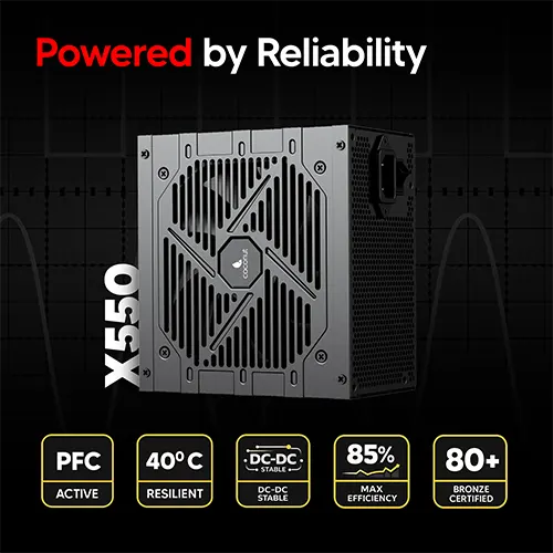 Coconut SM65 X550 Bronze 550 Watt SMPS