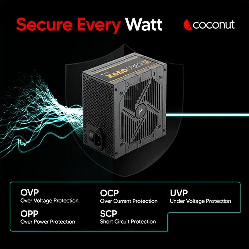 Coconut SM70 X650 Bronze 650 Watt SMPS