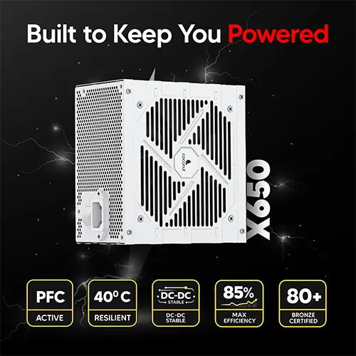 Coconut SM70 X650 Bronze 650 Watt White SMPS
