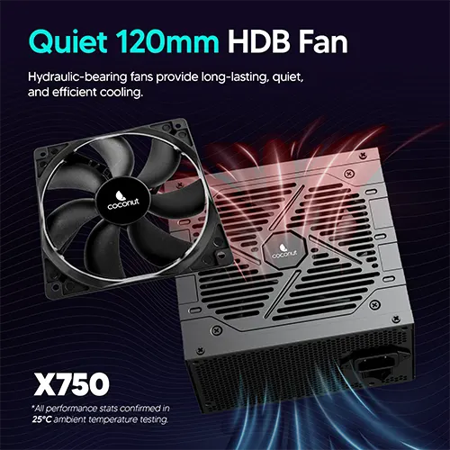 Coconut SM80 X750 Bronze 750 Watt SMPS