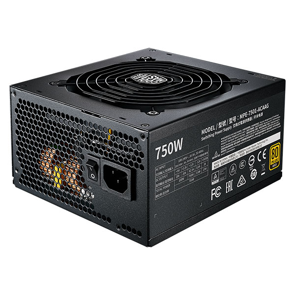 Cooler Master MWE 750 Watt V2 80 Plus Gold SMPS