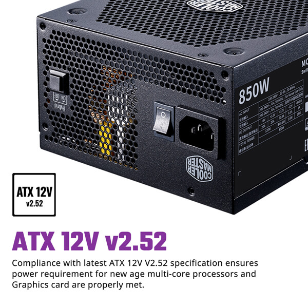 Cooler Master V850 Gold V2 80 Plus Gold SMPS