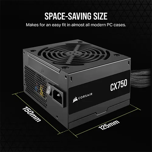 Corsair CX750 Bronze 750 Watt Smps