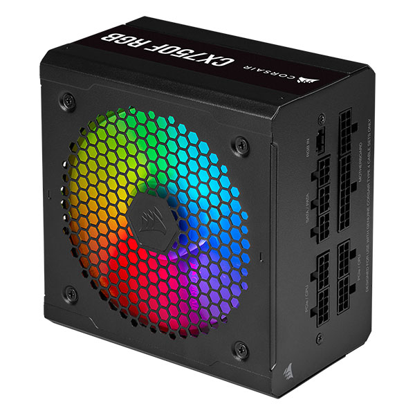 Corsair CX750F RGB 80 Plus Bronze SMPS (Black)