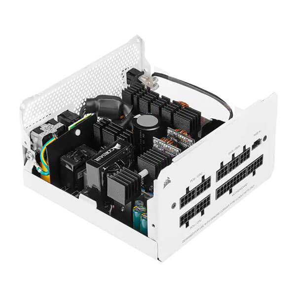 Corsair CX650F RGB White 650 Watt 80 Plus Bronze SMPS