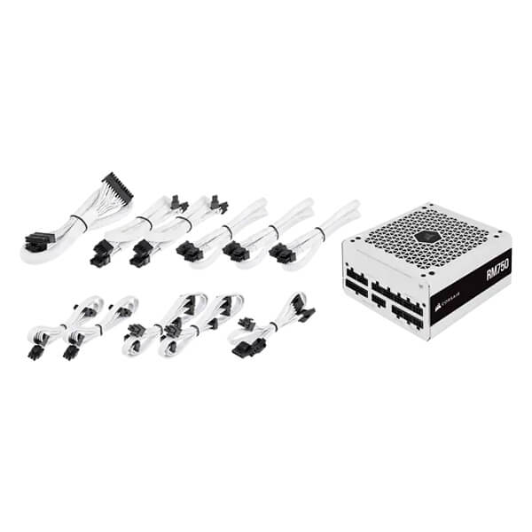 Corsair RM750 White 750 Watt 80 Plus Gold SMPS