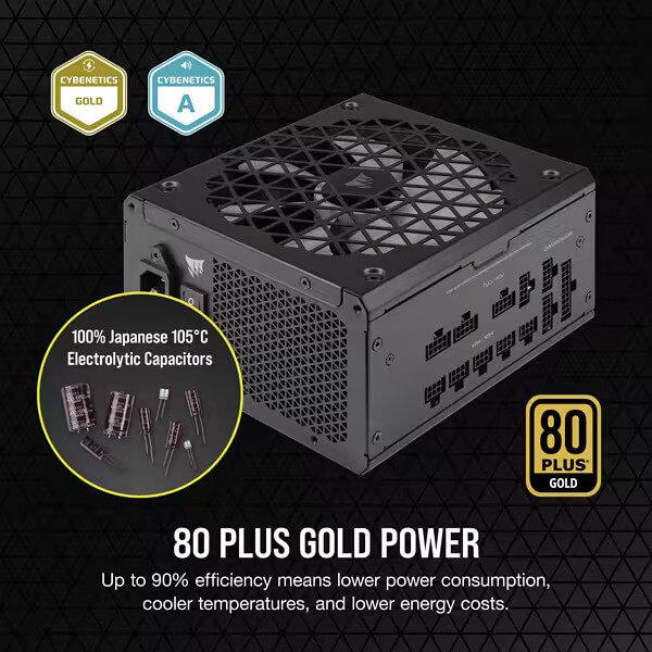 Corsair RM850x Shift Gold ATX 3.0 Fully Modular SMPS