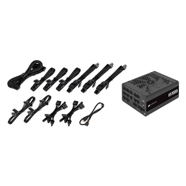 Corsair HX1000i 1000 Watt ATX 3.0 80 Plus Platinum SMPS
