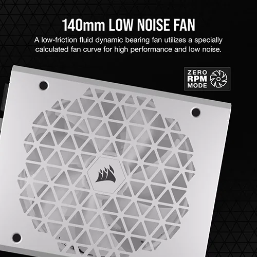Corsair RM750x Shift Gold ATX 3.1 Fully Modular White SMPS