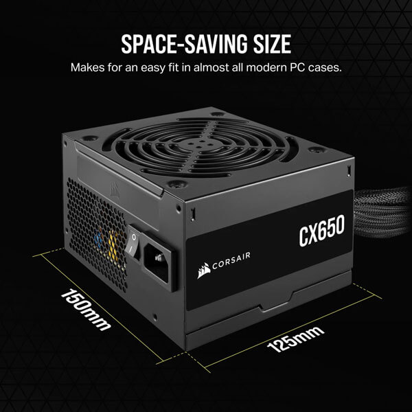 Corsair CX650 80 Plus Bronze SMPS
