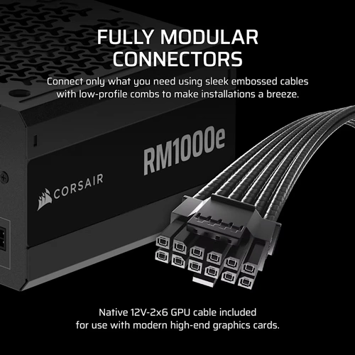 Corsair RM1000e ATX 3.1 Gold Fully Modular SMPS