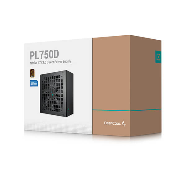 DeepCool PL750D ATX 3.0 750 Watt 80 Plus Bronze SMPS