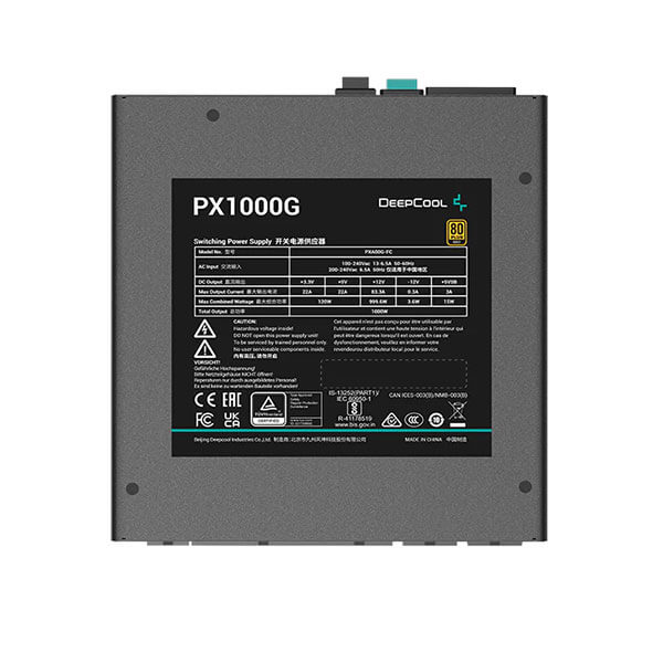 DeepCool PX1000G ATX 3.0 1000 Watt 80 Plus Gold SMPS