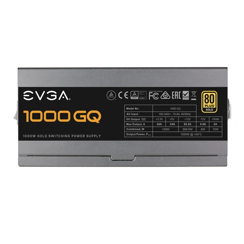 EVGA 1000 GQ ATX 3.1 Gold Semi Modular SMPS