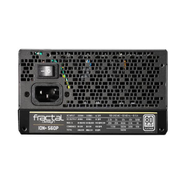 Fractal Design Ion+ 560 Watt 80 Plus Platinum SMPS