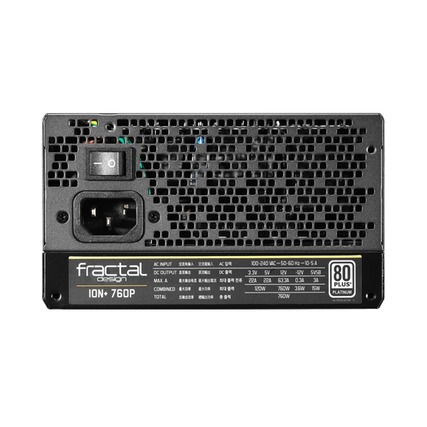 Fractal Design Ion+ 760W 80 Plus Platinum Fully Modular Power Supply