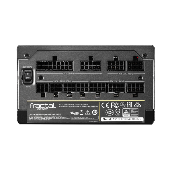 Fractal Design Ion+ 760W 80 Plus Platinum Fully Modular Power Supply