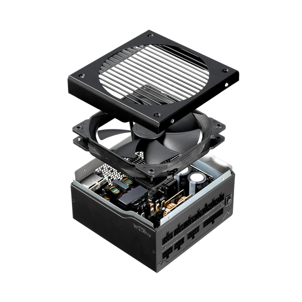 Fractal Design Ion+ 860W Platinum SMPS - 860 Watt 80 Plus Platinum Certification Fully Modular PSU With Active PFC