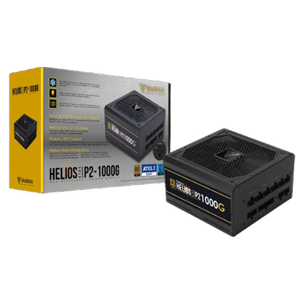 Gamdias HELIOS P2-1000G ATX 3.1 Fully Modular Smps