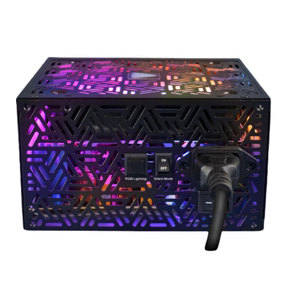 Gamdias Kratos M1-750B RGB 750 Watt 80 Plus Bronze SMPS