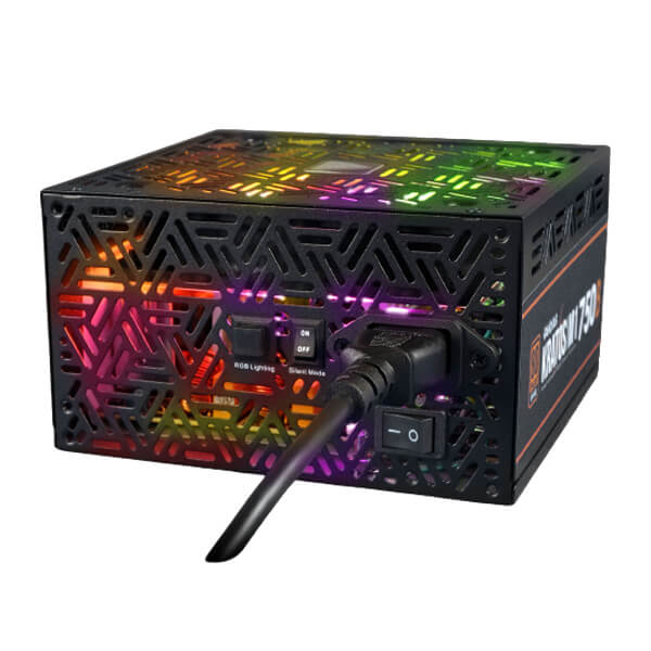 Gamdias Kratos M1-750B RGB 750 Watt 80 Plus Bronze SMPS