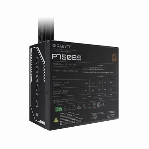 Gigabyte P750BS Bronze 750 Watt ATX Smps