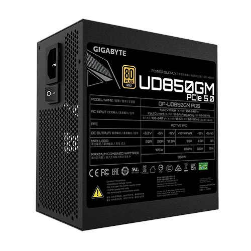 GIGABYTE UD850GM PG5 Gold ATX 3.0 Fully Modular SMPS