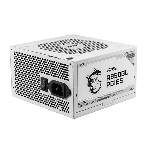 MSI MAG A850GL PCIE5 White Gold ATX 3.1 Fully Modular SMPS