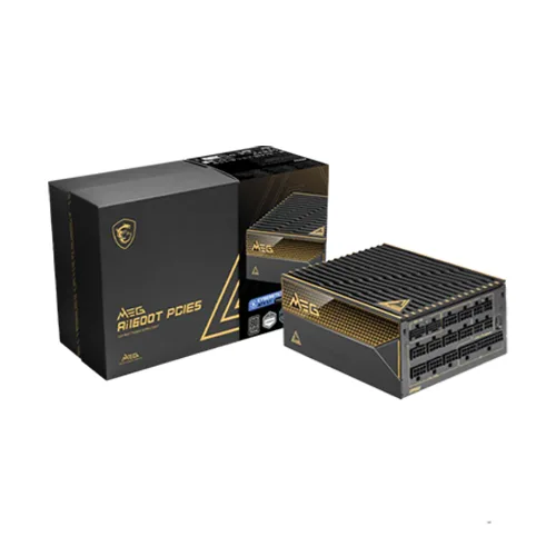 MSI MEG Ai1600T PCIE5 ATX 3.1 Fully Modular SMPS