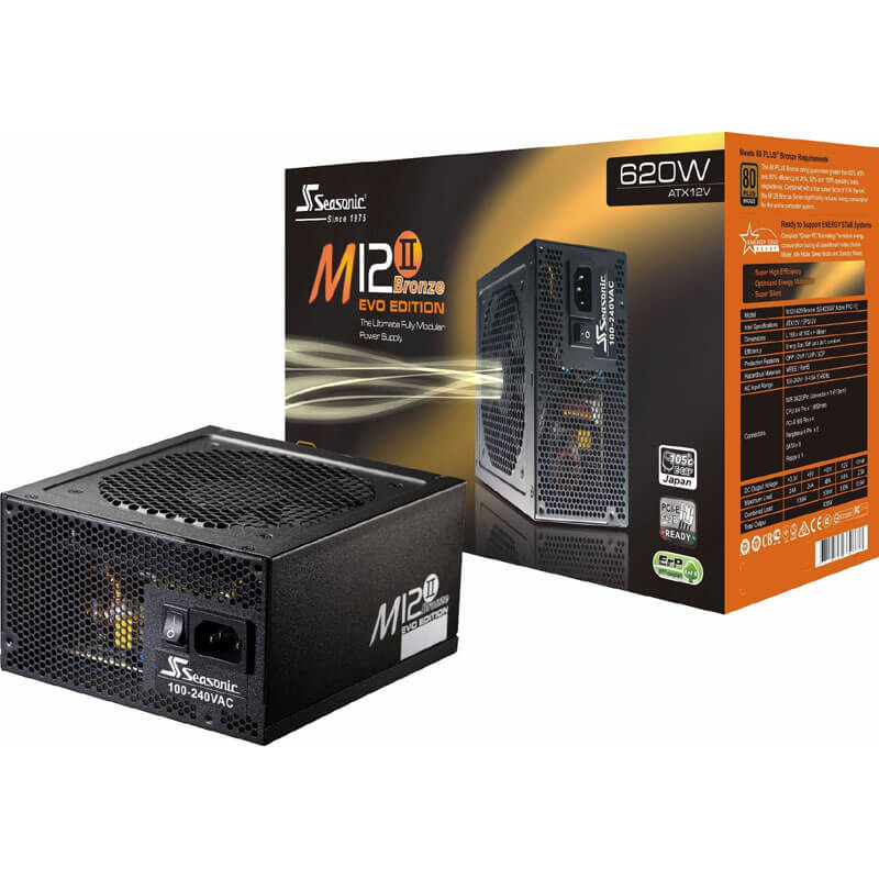 Seasonic M12II EVO 620W Bronze SMPS