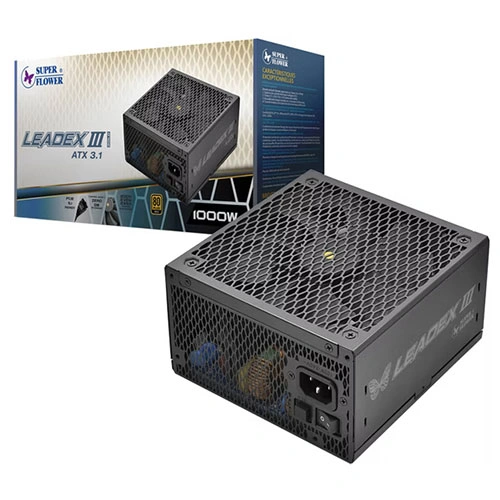 Super Flower Leadex III Gold UP 1000W ATX3.1 Fully Modular SMPS
