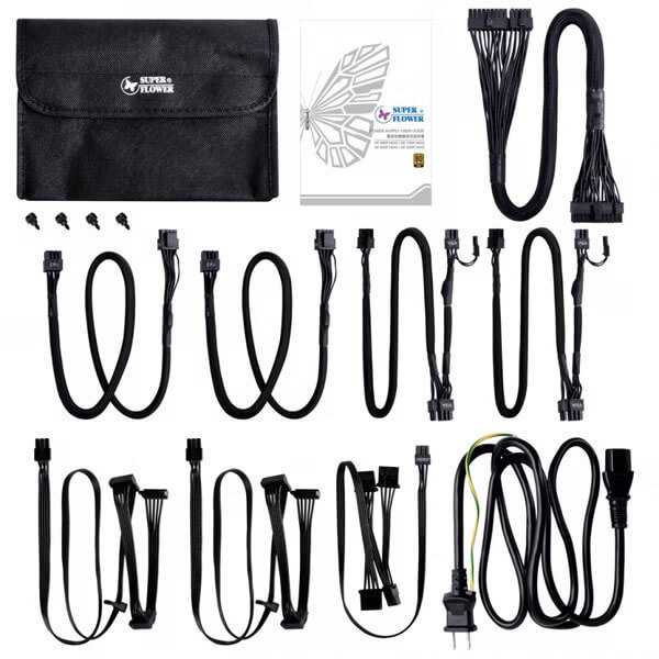 Super Flower Leadex III Gold 650W Fully Modular SMPS