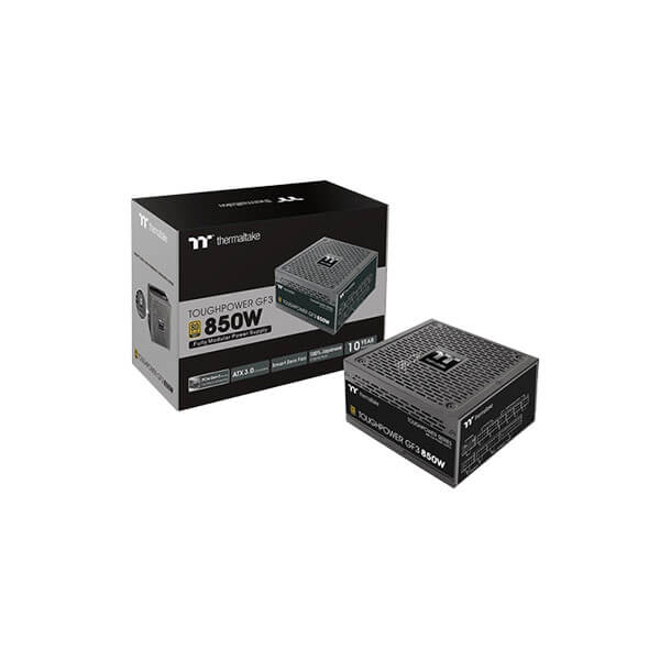 Thermaltake Toughpower GF3 850 Watt ATX 3.0 80 Plus Gold SMPS